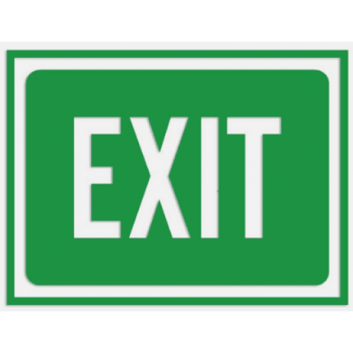 Exit Sign